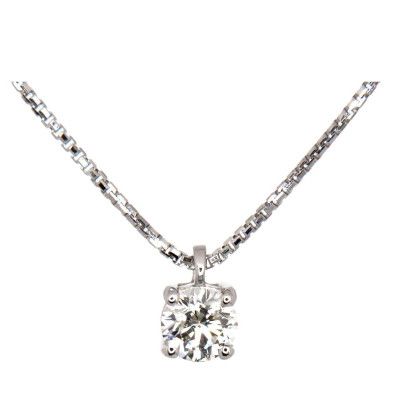 Gioielli a Palermo e Gioielleria di lusso a Palermo - Ciondolo oro diamanti collane girocolli pendenti collier