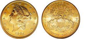 Acquisto e vendita monete d'oro 20 $ Liberty compro oro palermo