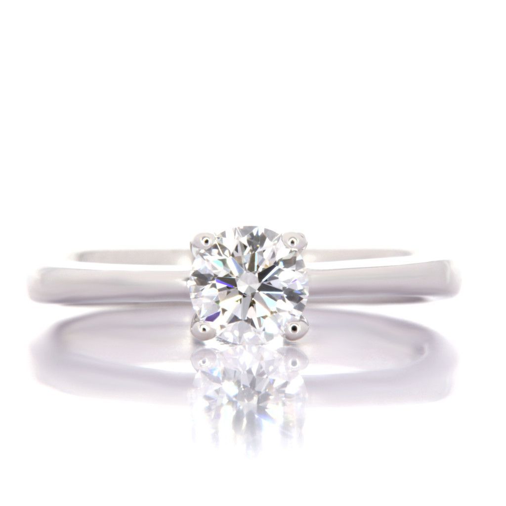 Gioielleria a Palermo: Anello solitario oro 18kt con diamanti, brillanti da configurare secondo le vostre preferenze