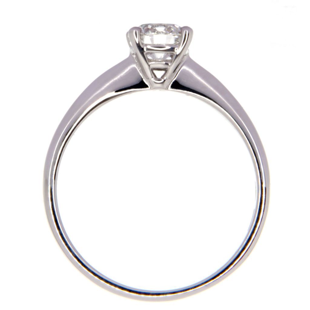 Collezione Segesta Solitario in oro bianco 18Kt gr ≃2,80