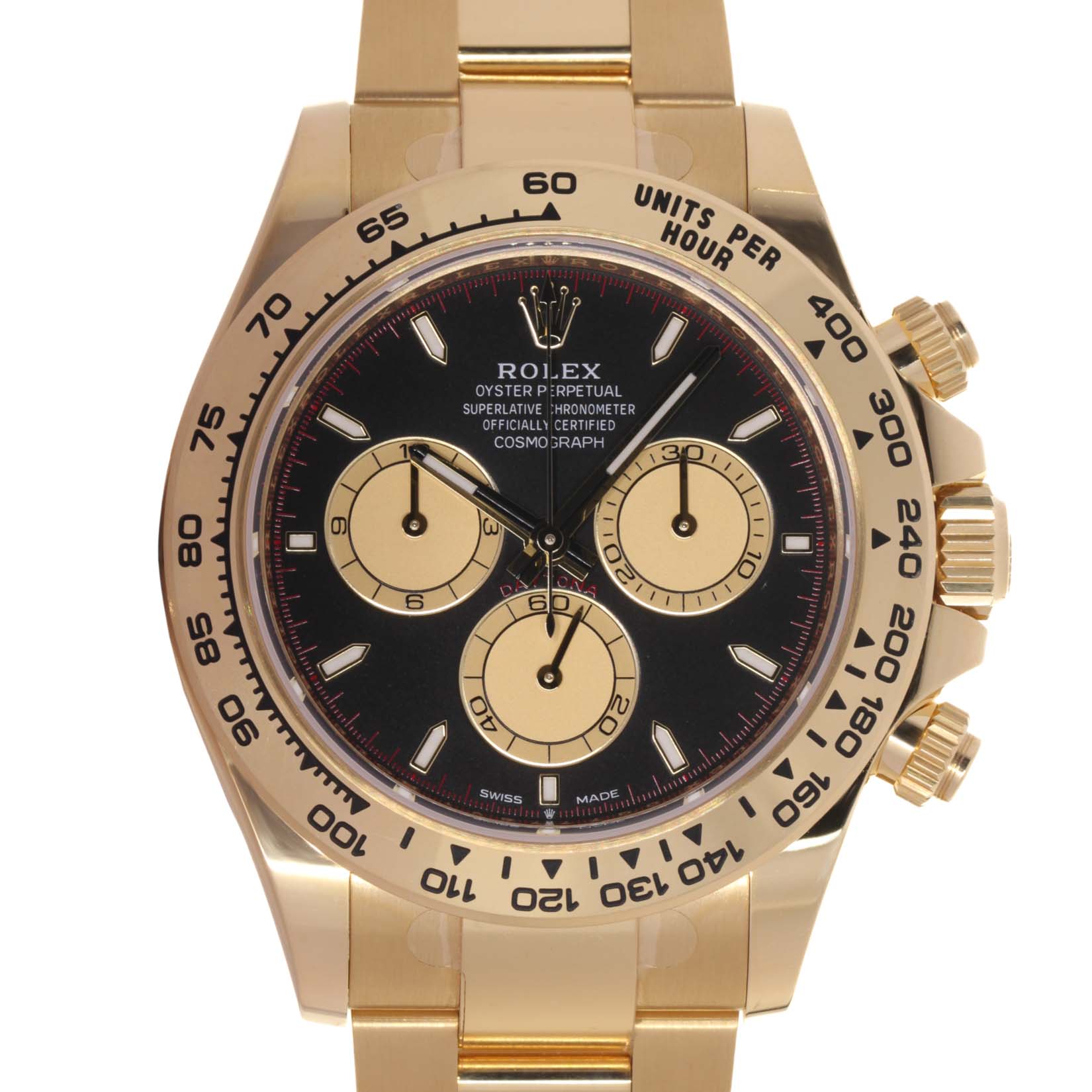 ROLEX 126508 Cosmograph Daytona, 18kt Yellow Gold, Paul Newman Dial, Rolex Box & Papers, 01/2025