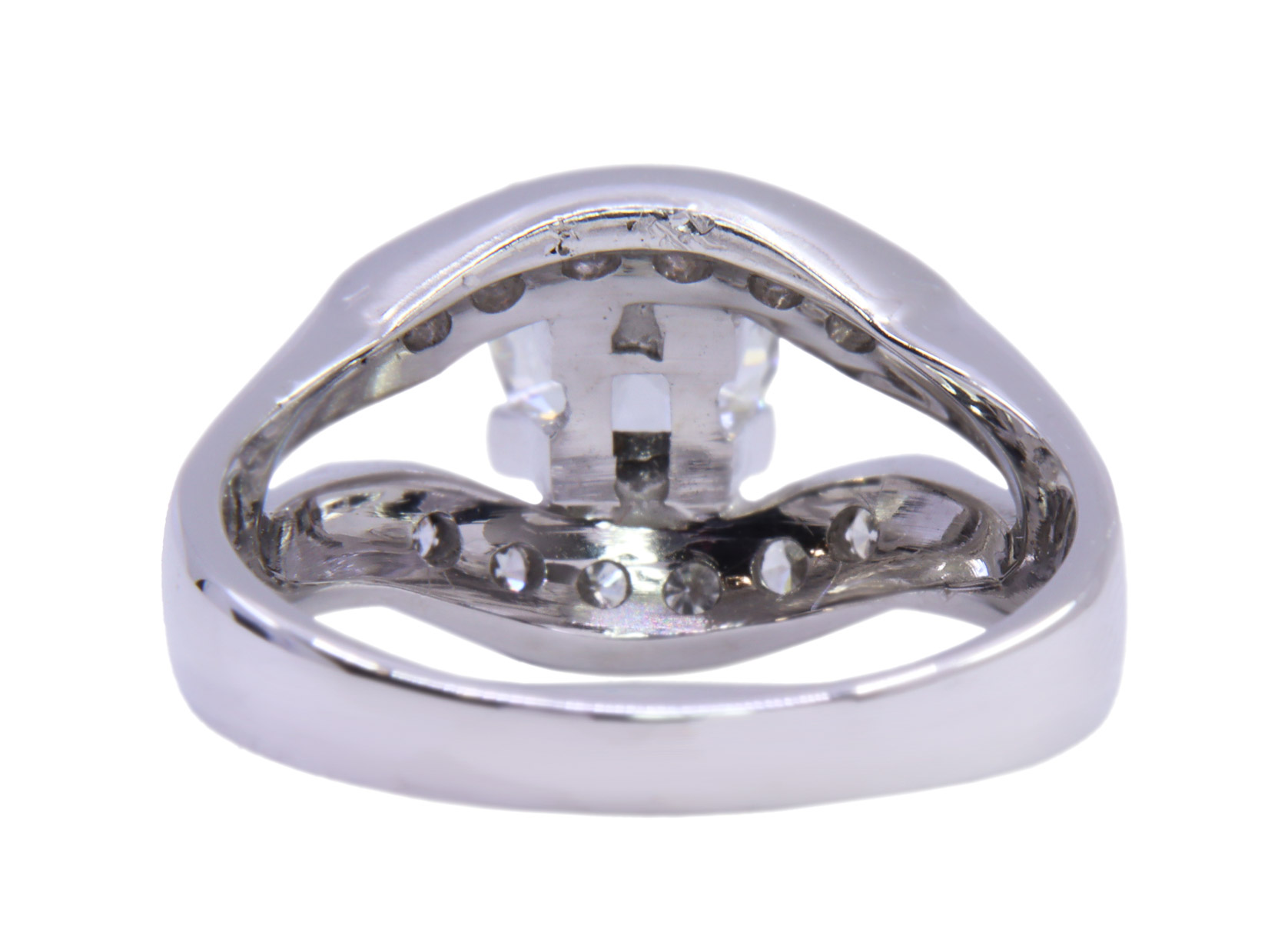 Diamante naturale taglio rotondo di carati 0.79