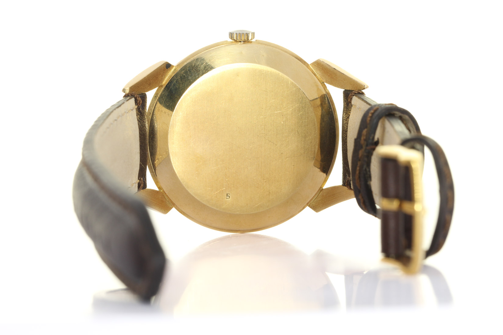 Orologio Philip Watch, Cahux de Fond,  in oro 18kt, con b racciale in oro 18kt non originale, Our Box & Papers, circa 1970, full weight gr. 51,4