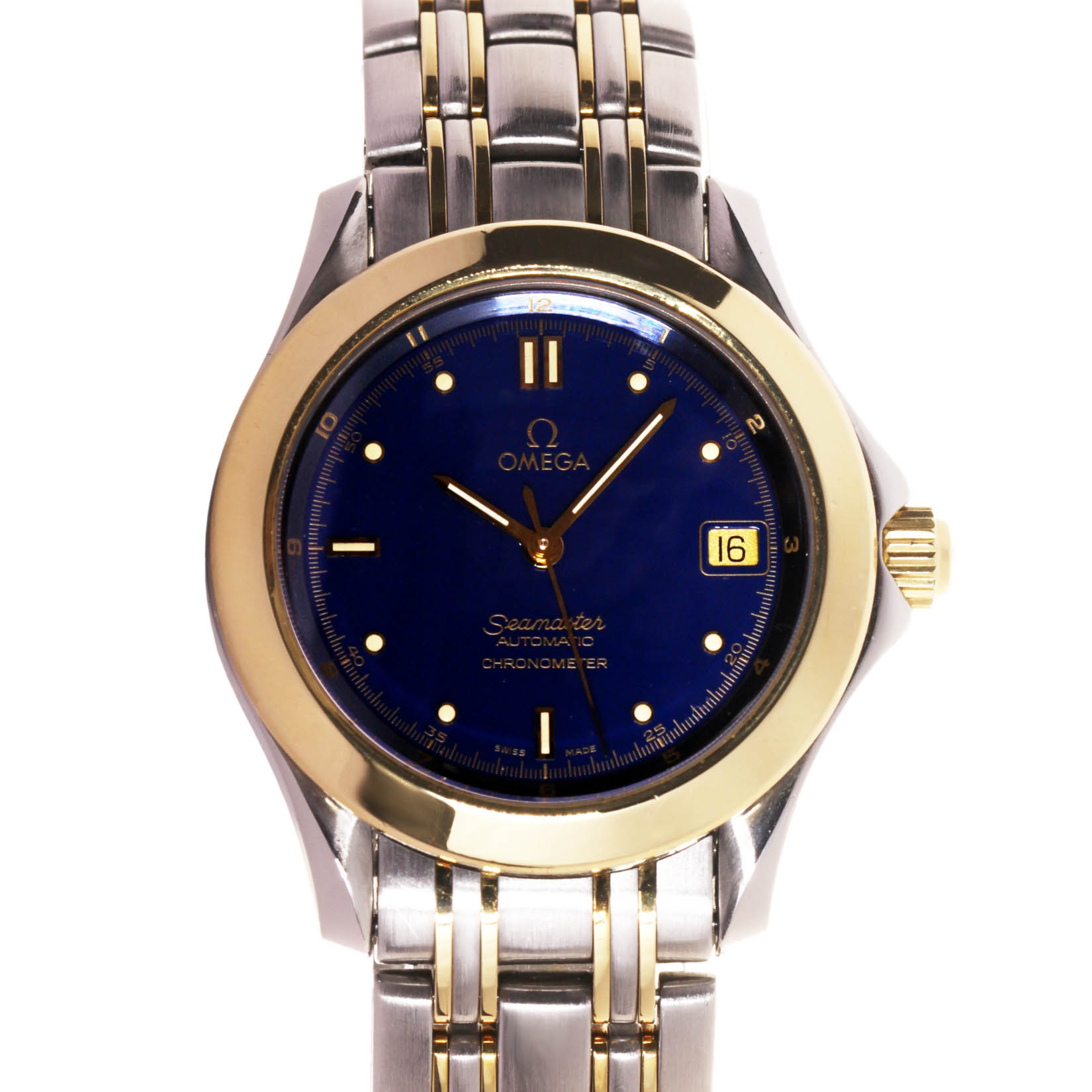 OMEGA SEAMASTER 120, ACCIAIO, 36 MM, OUR BOX & WARRANTY