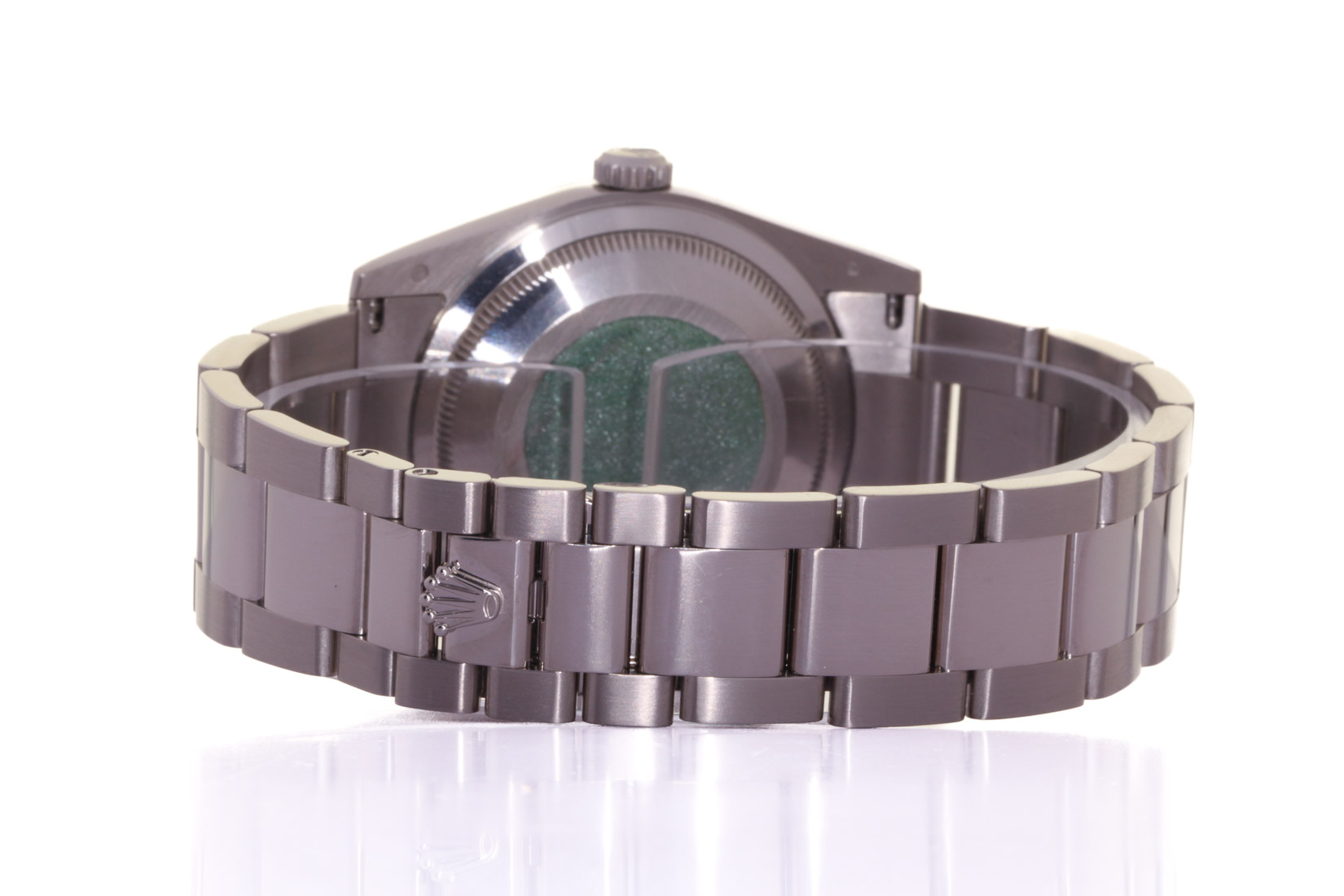 Rolex 118209 Day Date, Mother Of Pearl Diamonds,  18 kt white Gold, Rolex Warranty, Our Box, 09/2005