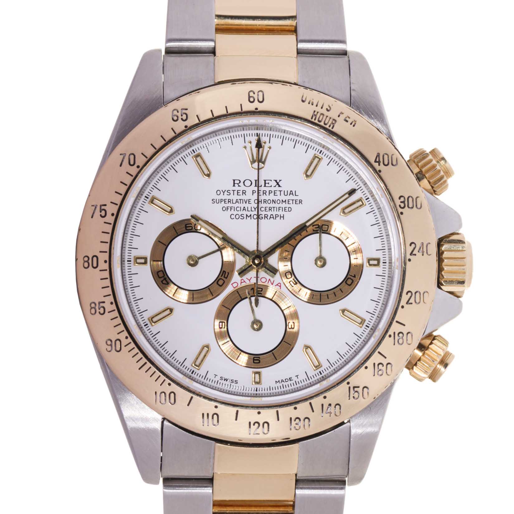 Rolex 16523 Daytona, 18kt Rolesor Jellow gold and steel, 1998, Our Papers Rolex Box
