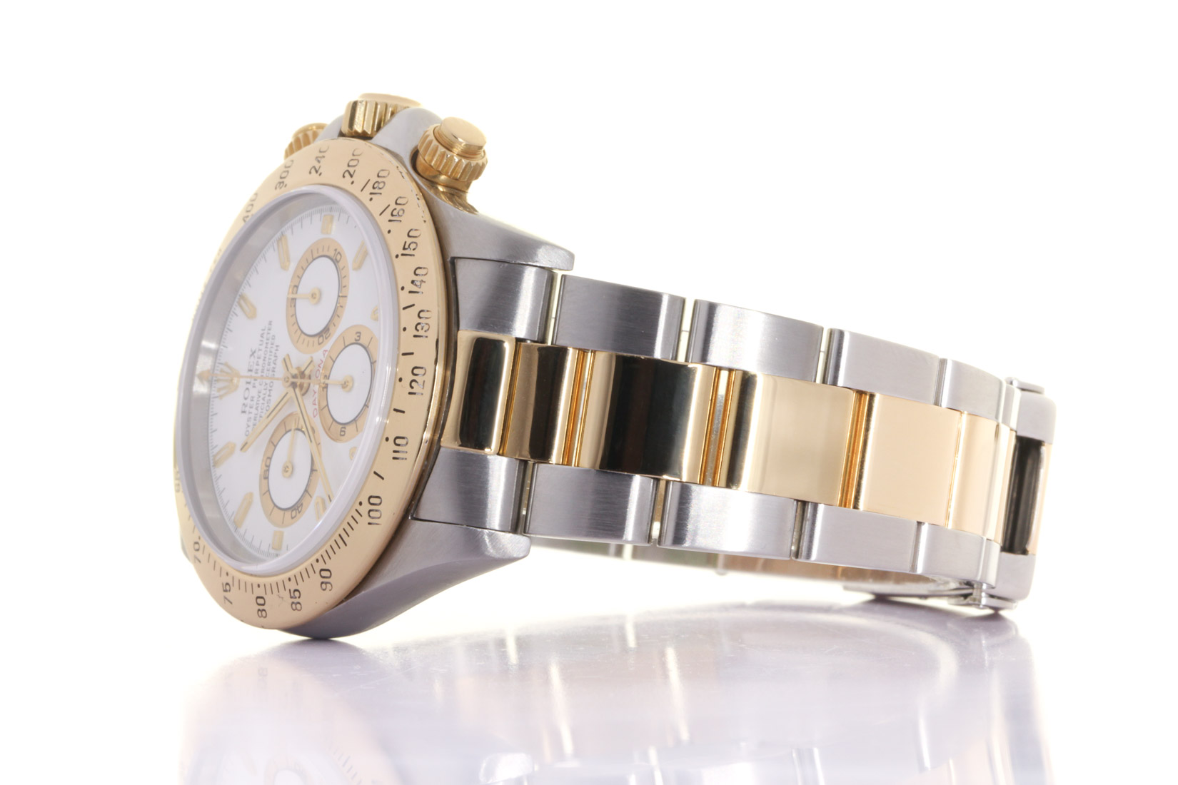 Rolex 16523 Daytona, 18kt Rolesor Jellow gold and steel, 1998, Our Papers Rolex Box