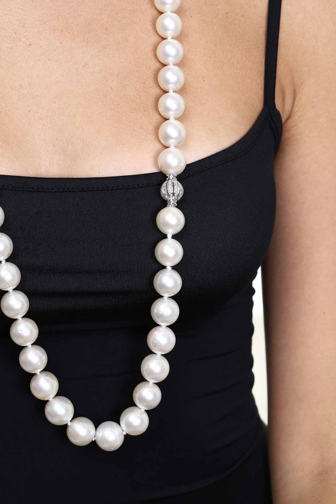 collana di xle 15,5/12,30 + susta brill ct 0.50 australia