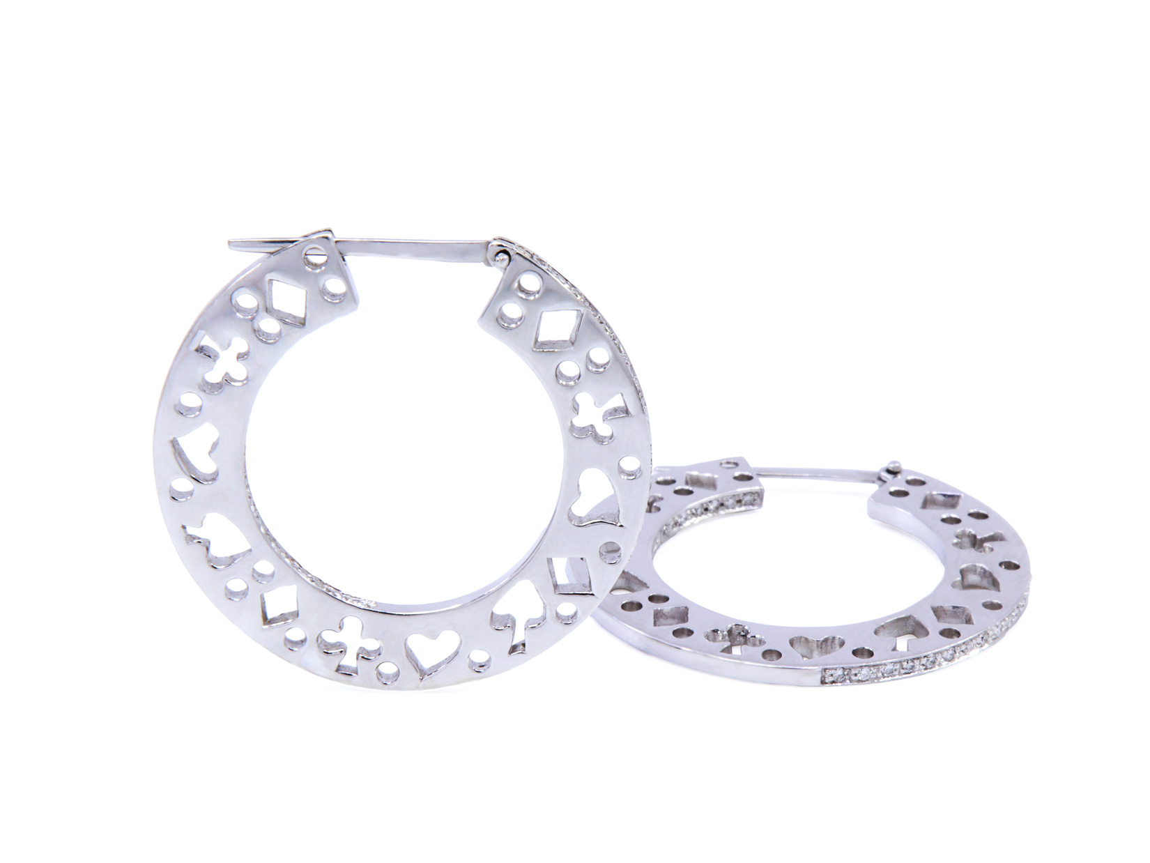 Cerchi con brill o.b.segni carte