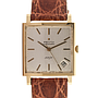 Zenith Gold 18kt (net 15,9gr) Carrè 30 x 30mm, automatic cal. 408,  approx 1970