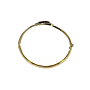 Bracciale rigido in oro giallo 18 kt. con brillantini per grammi 22,7