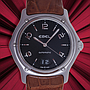 Ebel 1911 automatic ref:E9125250 Steel Big Date, Leather strap,  Ebel Box & Papers - Like new