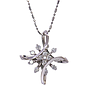Collana pendente girevole - Brillanti 0,70ct, G-VVS, oro 18kt. peso totale 7,60gr