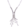 Collana girocollo - Oro 18kt con brillanti 0,30ct. Peso totale 18 gr